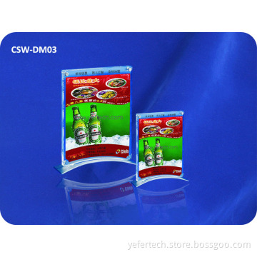 Acrylic Menu Stands (CSW-DM03)